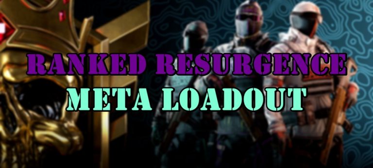 Banner of Ranked Resurgence Meta Loadout in Call of Duty Warzone.