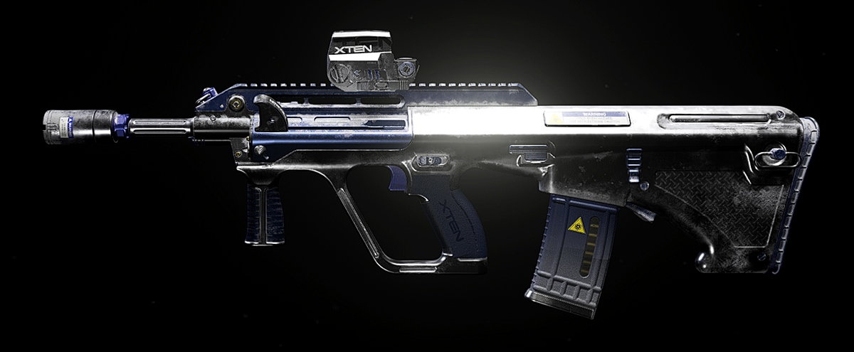 Modern Warfare 2's STB-556 Assault Rifle in Call of Duty: Warzone.