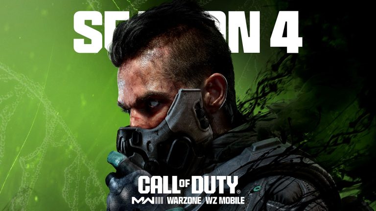 Official Call of Duty: Modern Warfare 3 and Warzone Season 4 Advertisement Banner