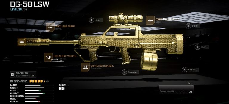 Warzone: Best DG-58 LSW Loadout & Class Setup