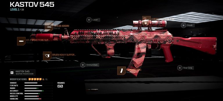 Warzone: Best Kastov 545 Loadout & Class Setup