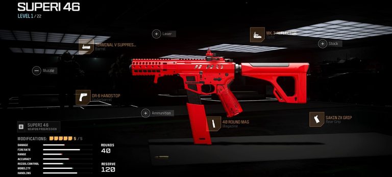 MW3: Best Superi 46 Loadout & Class Setup