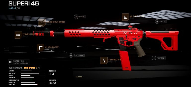 Warzone: Best Superi 46 Loadout & Class Setup