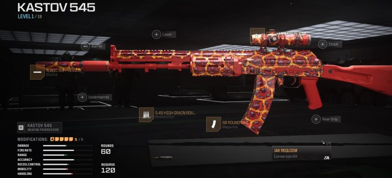 Warzone: Best JAK Requiem Kastov 545 Loadout & Class Setup
