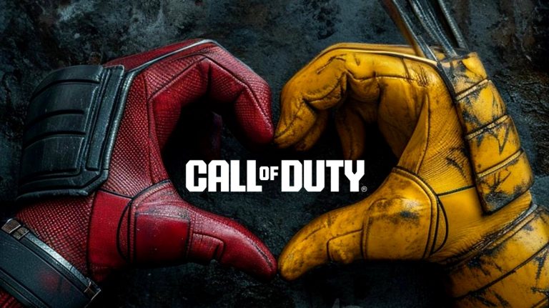 Edited movie poster hinting at leaked Deadpool & Wolverine crossover with Call of Duty: Modern Warfare 3 and Warzone Season 5.