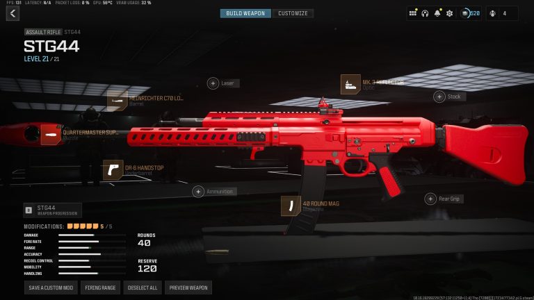 MW3: Best Meta STG44 Loadout & Class Setup